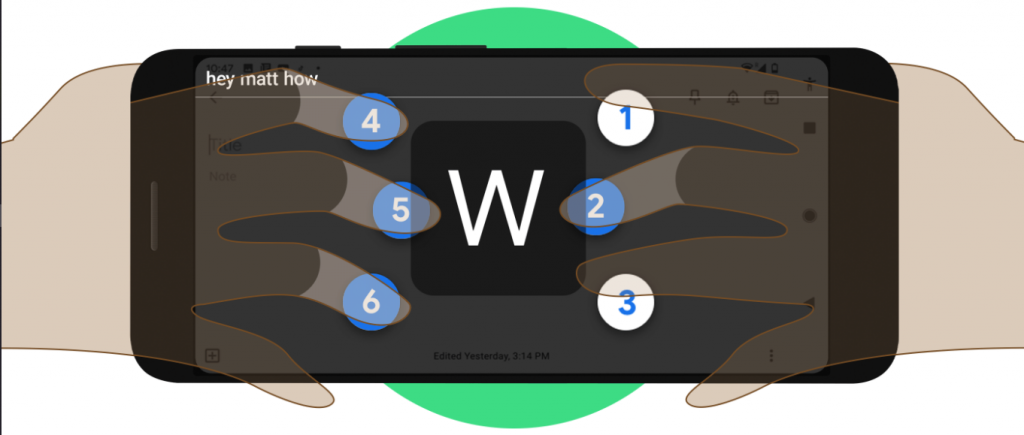 Android Braille Keyboard app