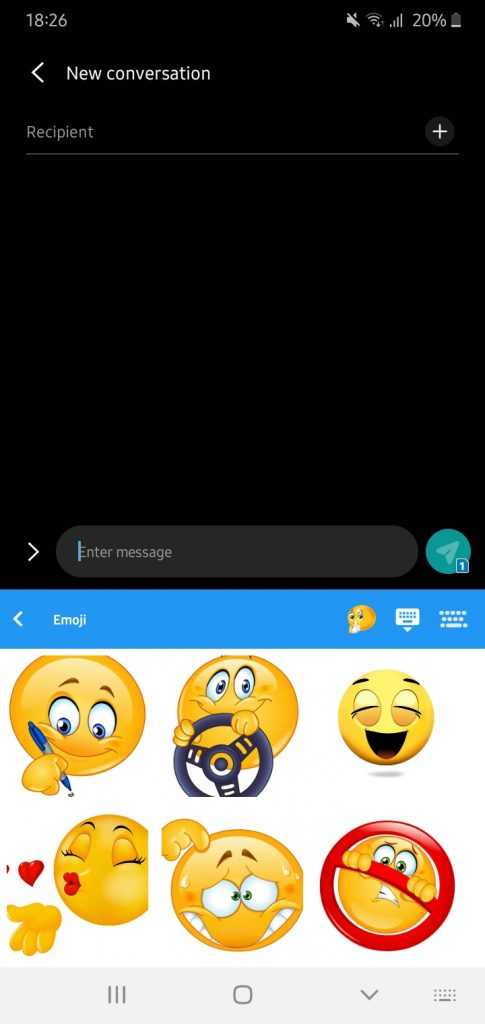 Elite Emoji android app emojis keyboard screenshot