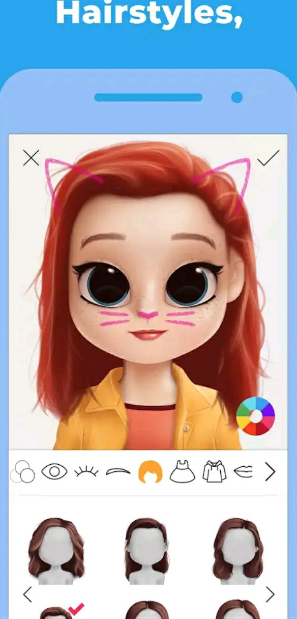 Dollify cute personal emoji maker