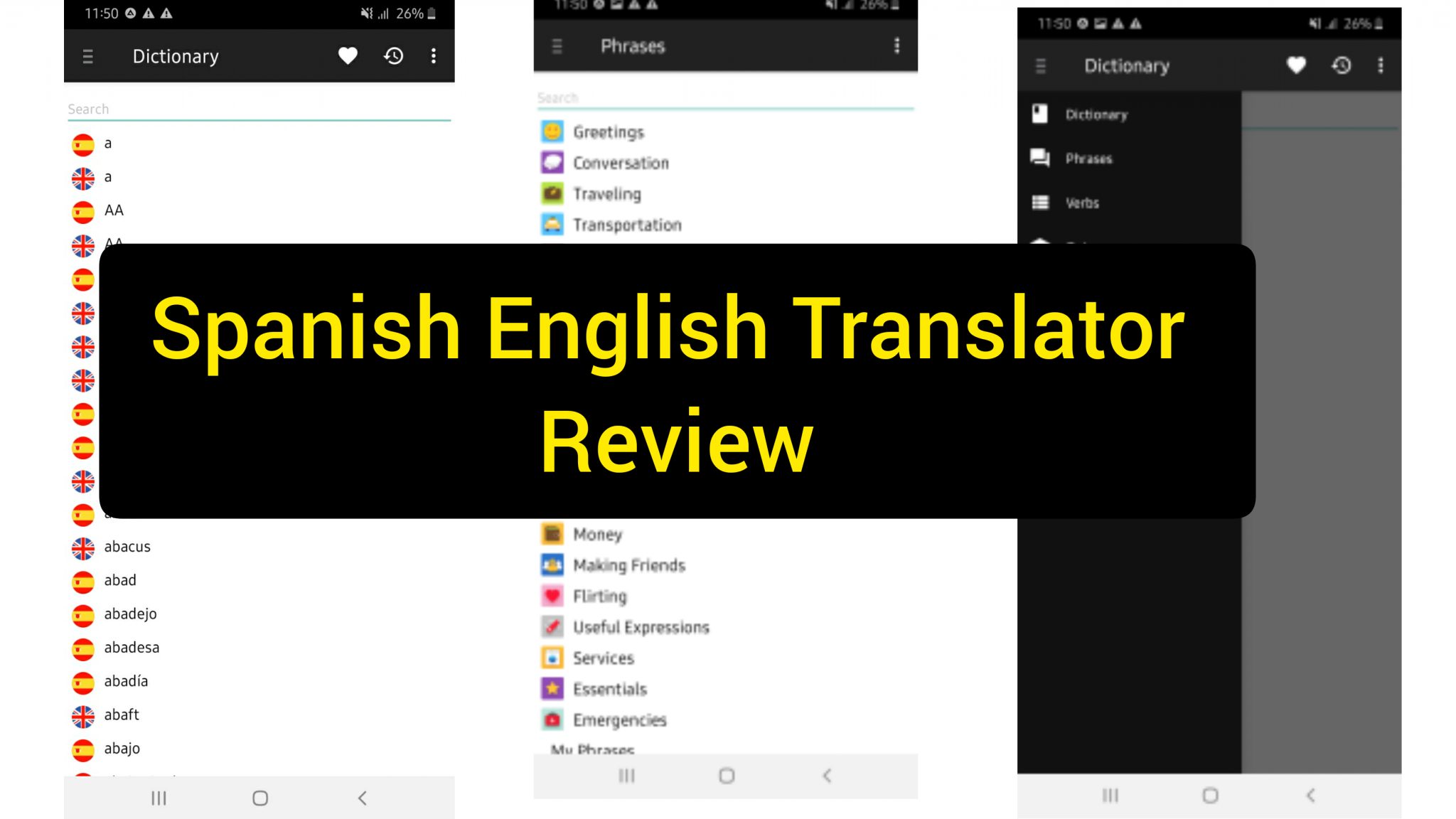 English to Spanish Android App Review | Android Demand